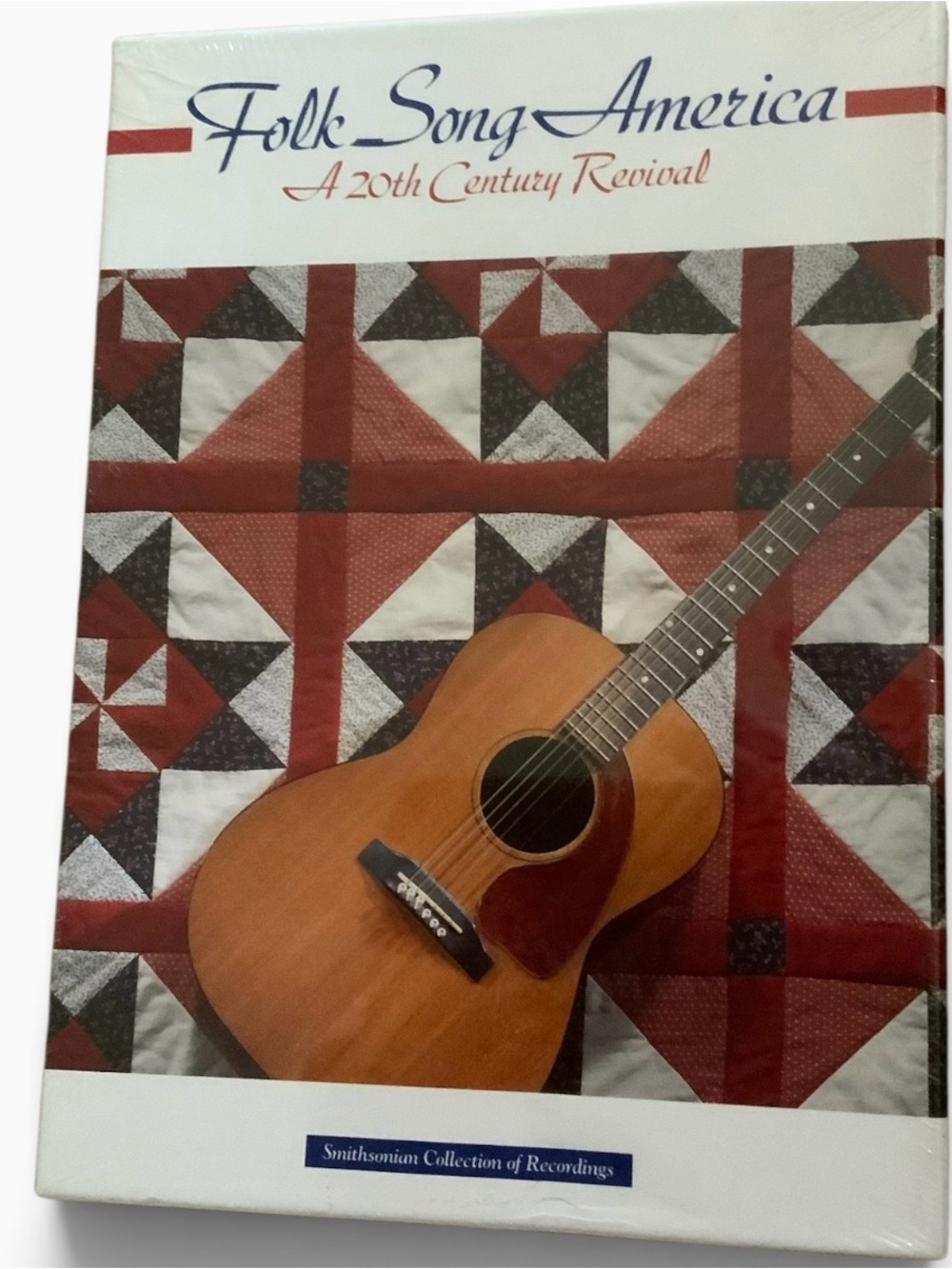 Smithsonian Folk Song America 20th Century Revival 4 Cassette Tapes Set, No Book